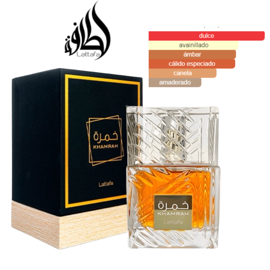 LATTAFA KHAMRAH | + CAJA DE LUJO Y OBSEQUIO GRATIS