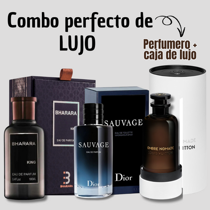 COMBO DE LUJO| PERFUMES + OBSEQUIO SORPRESA
