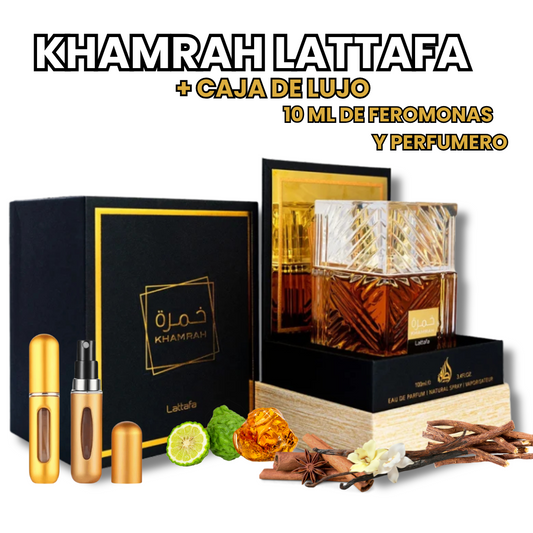 LATTAFA KHAMRAH | + CAJA DE LUJO Y OBSEQUIO GRATIS