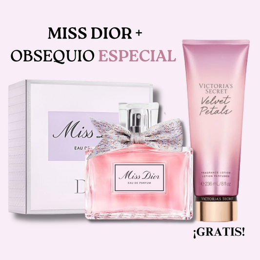 MISS DIOR EAU DE PARFUM| CAJA DE LUJO + OBSEQUIO